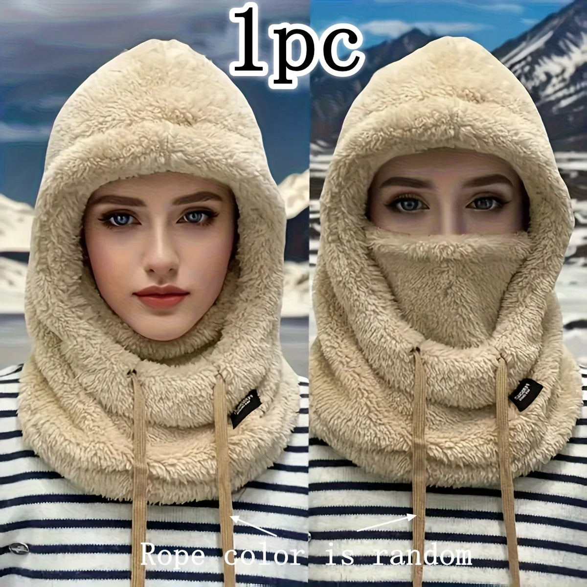 Fleece Balaclava Hood – Warm Winter Face Mask & Hat