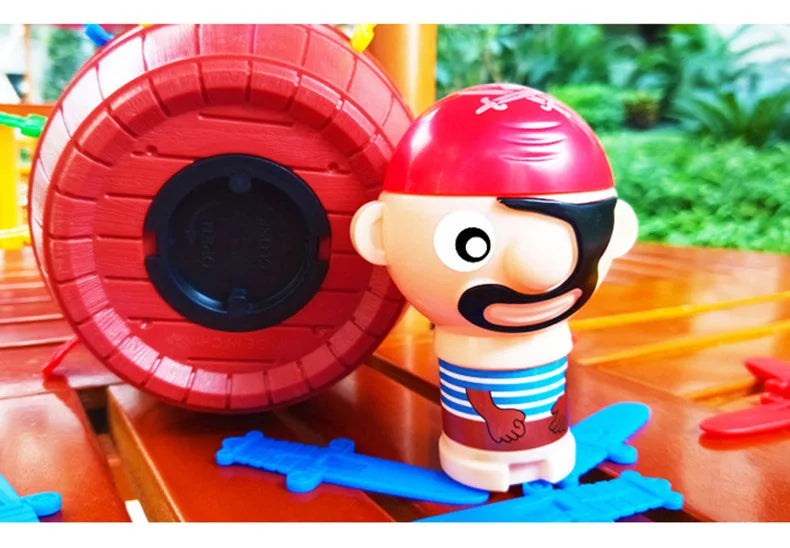 Pirate Barrel Pop-Up Game – Sword Stab Lucky Toy