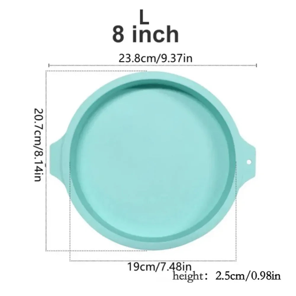 Round Silicone Cake Mold – Layer Cake & Chocolate Mousse Baking Pan