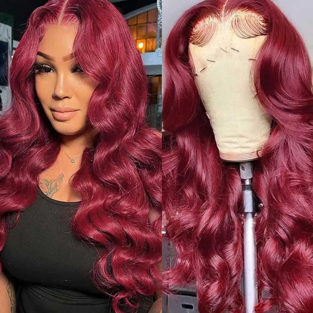 HD Lace Front Human Hair Wig – Straight, Deep Wave & Body Wave