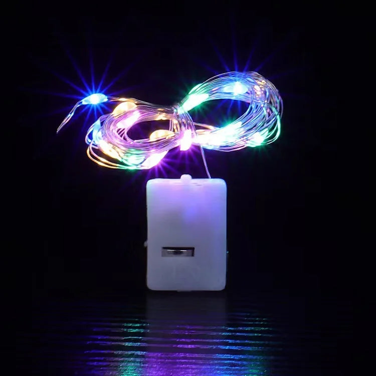 LED Fairy String Lights – Battery Operated Copper Wire