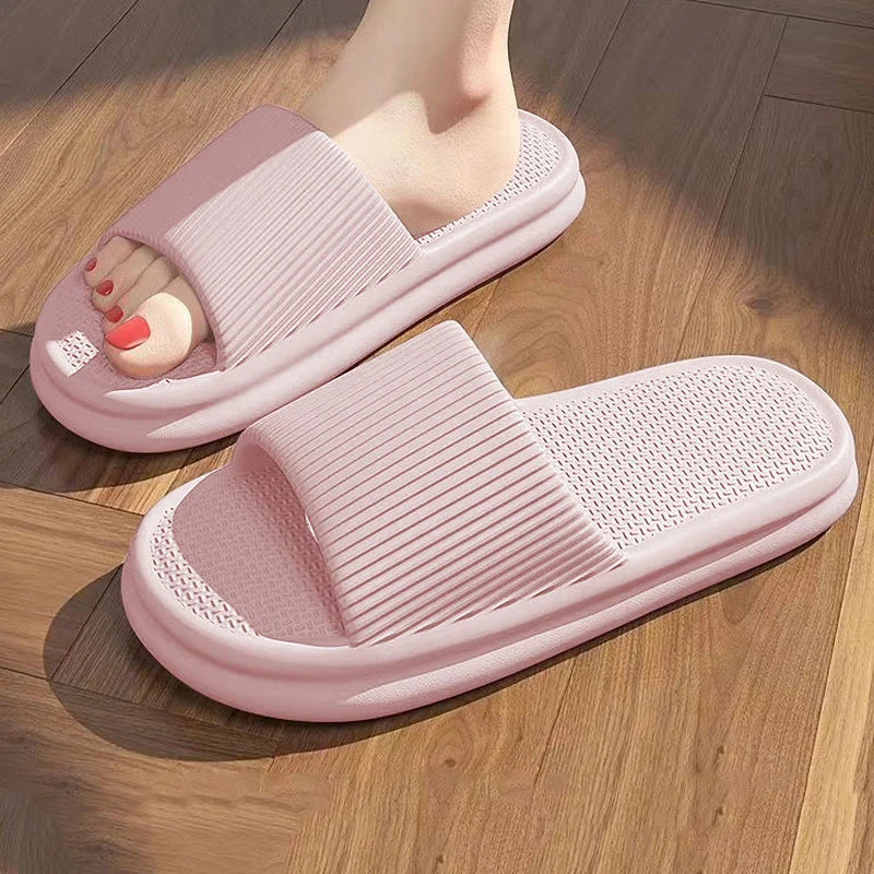 Cloud Slides Slippers Thick-Sole EVA Unisex Indoor Beach Sandals