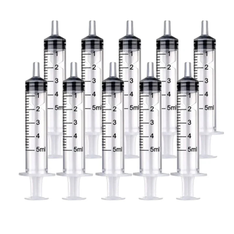Plastic Measuring Syringes – Reusable 1ml–10ml for Hydroponics & Kitchen