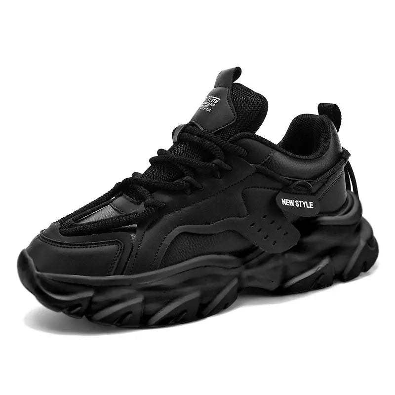 Men's Breathable Chunky Sneakers | Thick Sole Running Shoes