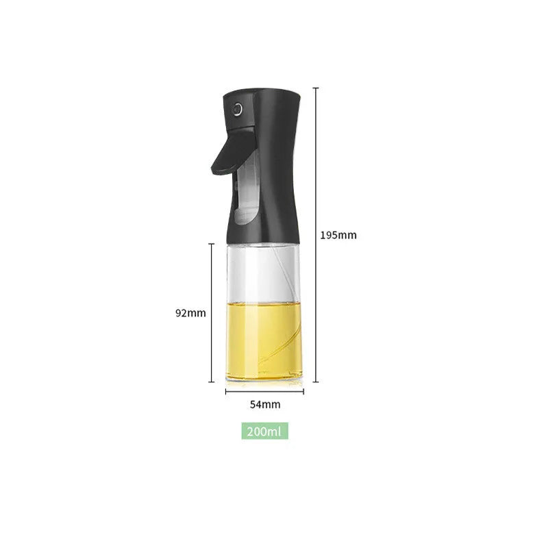 2-in-1 Oil Dispenser Bottle with Sprayer – 16.9 oz & 6.8 oz