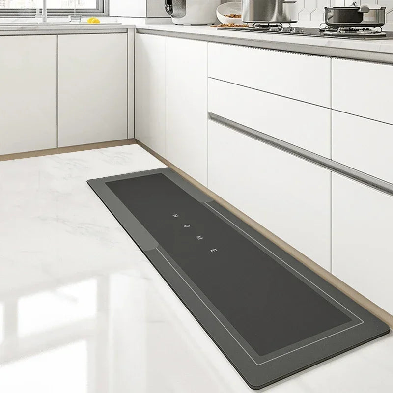 Diatomite Kitchen Floor Mat – Super Absorbent Anti-Slip