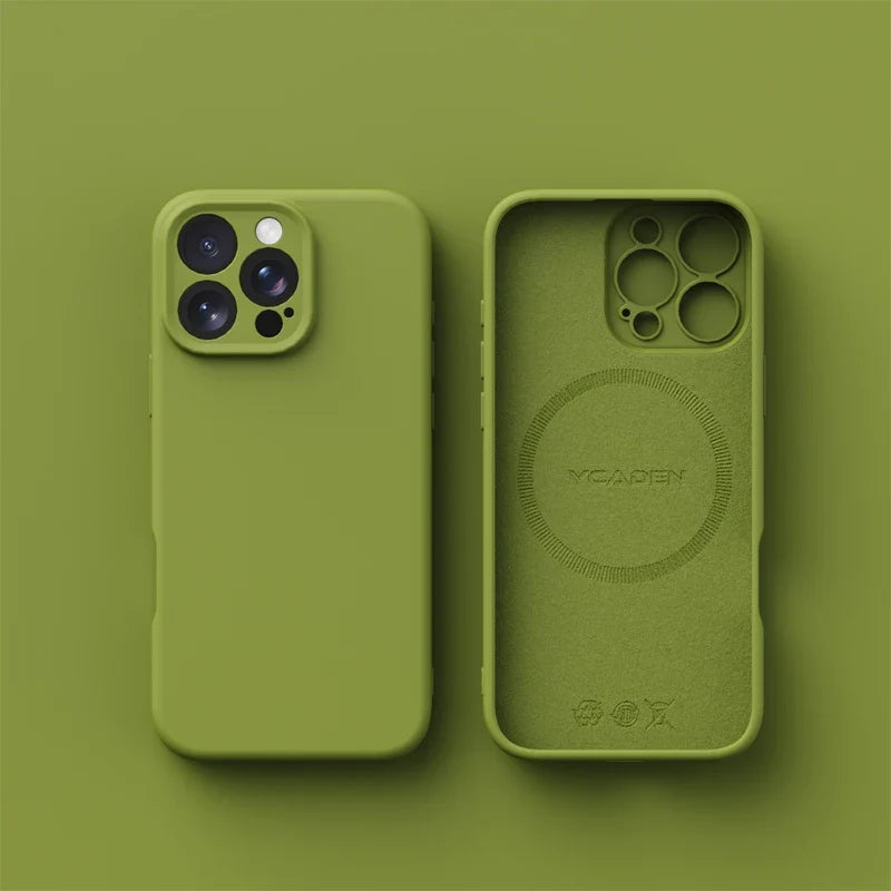 MagSafe Liquid Silicone iPhone Case – iPhone 12 to 17 Series