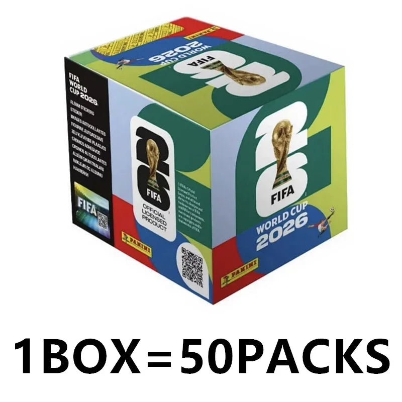 Panini FIFA World Cup 2026 Official Sticker Collection Box Sealed Packs Wholesale Football Collectibles