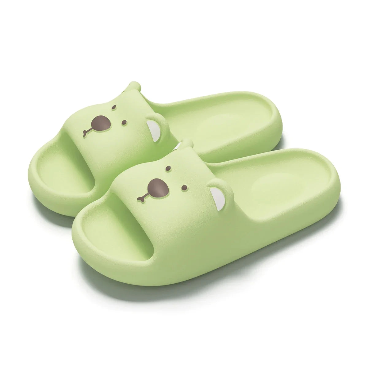 Rabbit Pillow Slippers – Thick Sole Cloud Slides for Women & Men