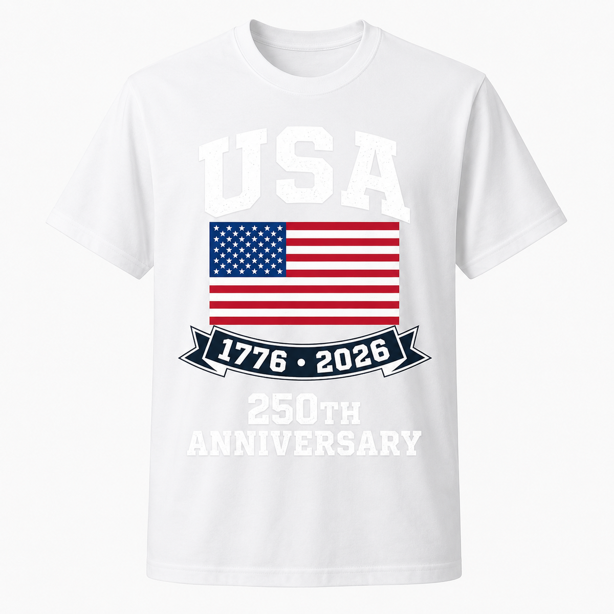 USA 250th Anniversary American Flag Patriotic Shirt