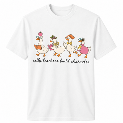 Silly Teacher Goose Shirt