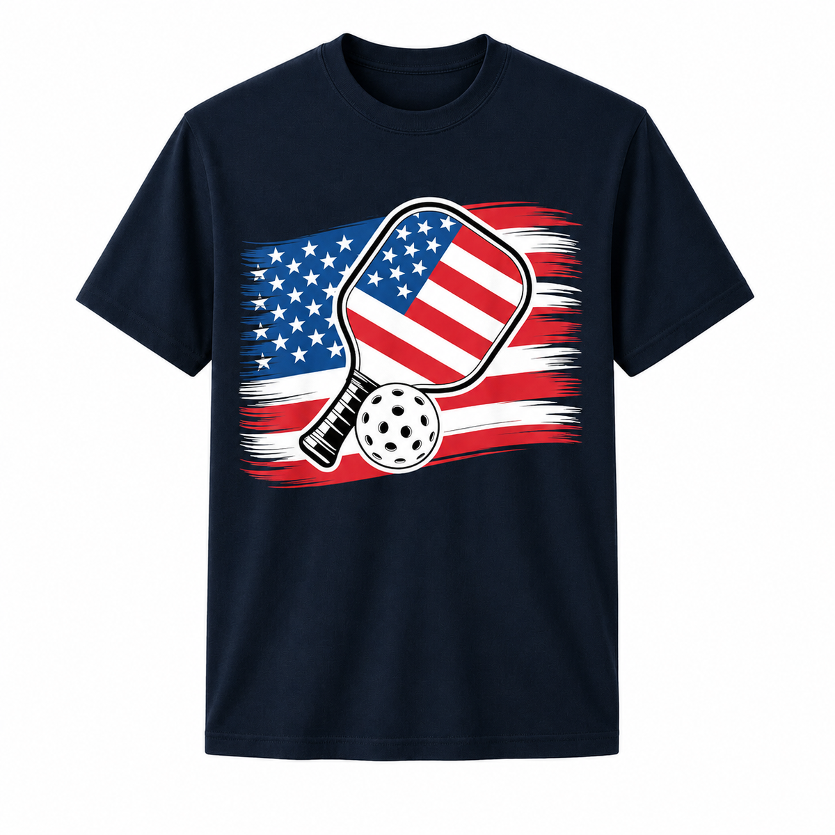 Pickleball American Flag 4th of July Shirt