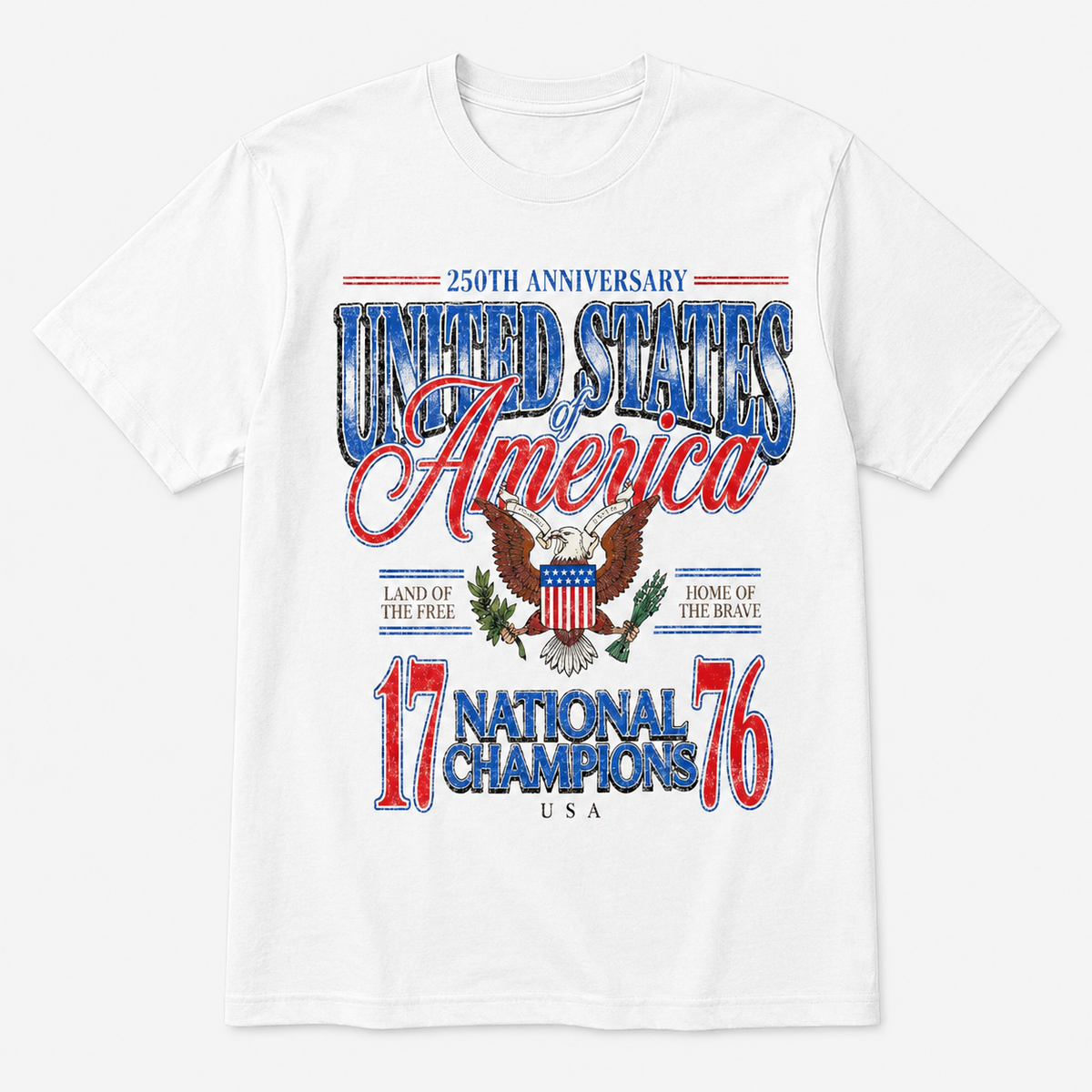 July 4th 1776 National Champions Funny Shirt