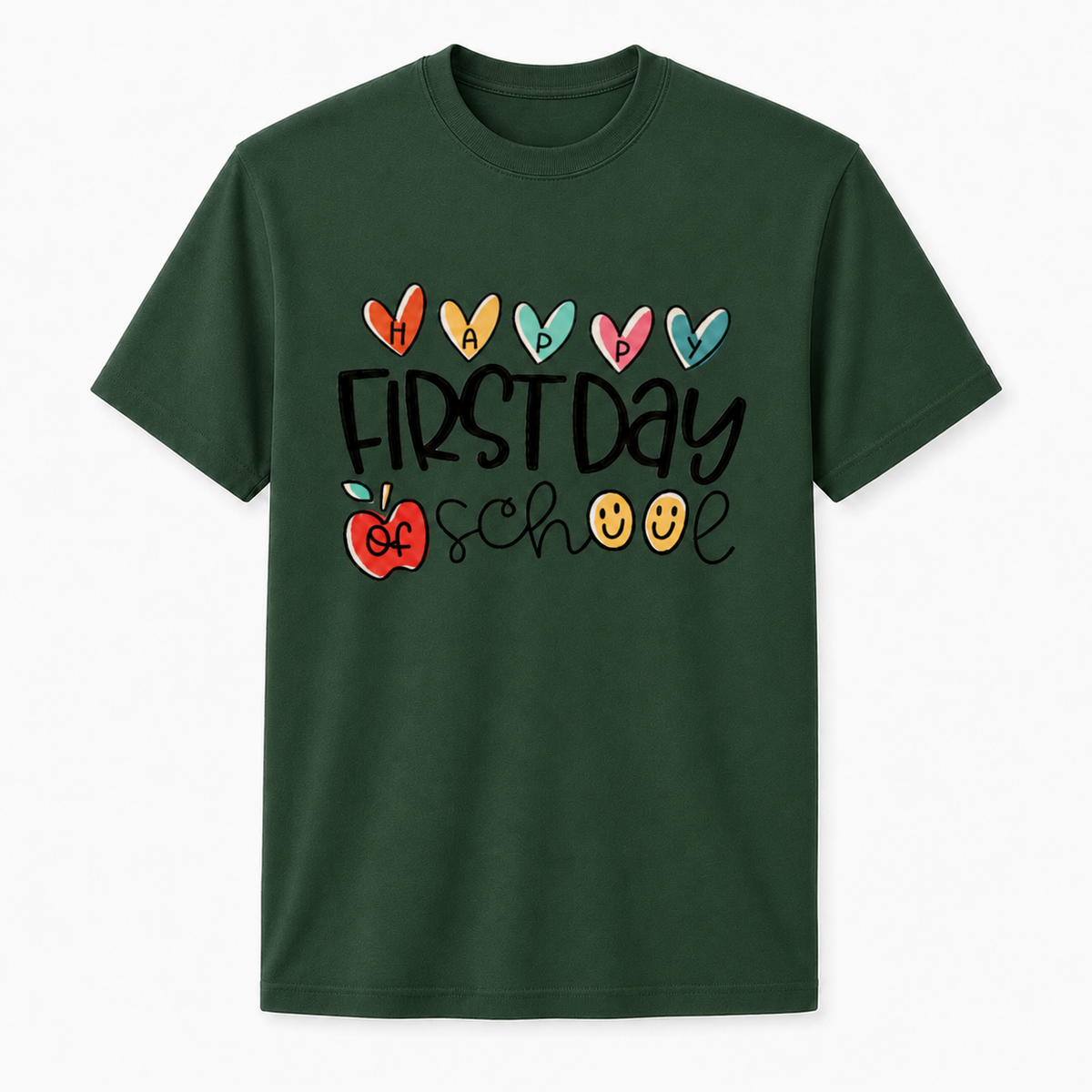 Happy First Day of School Shirt