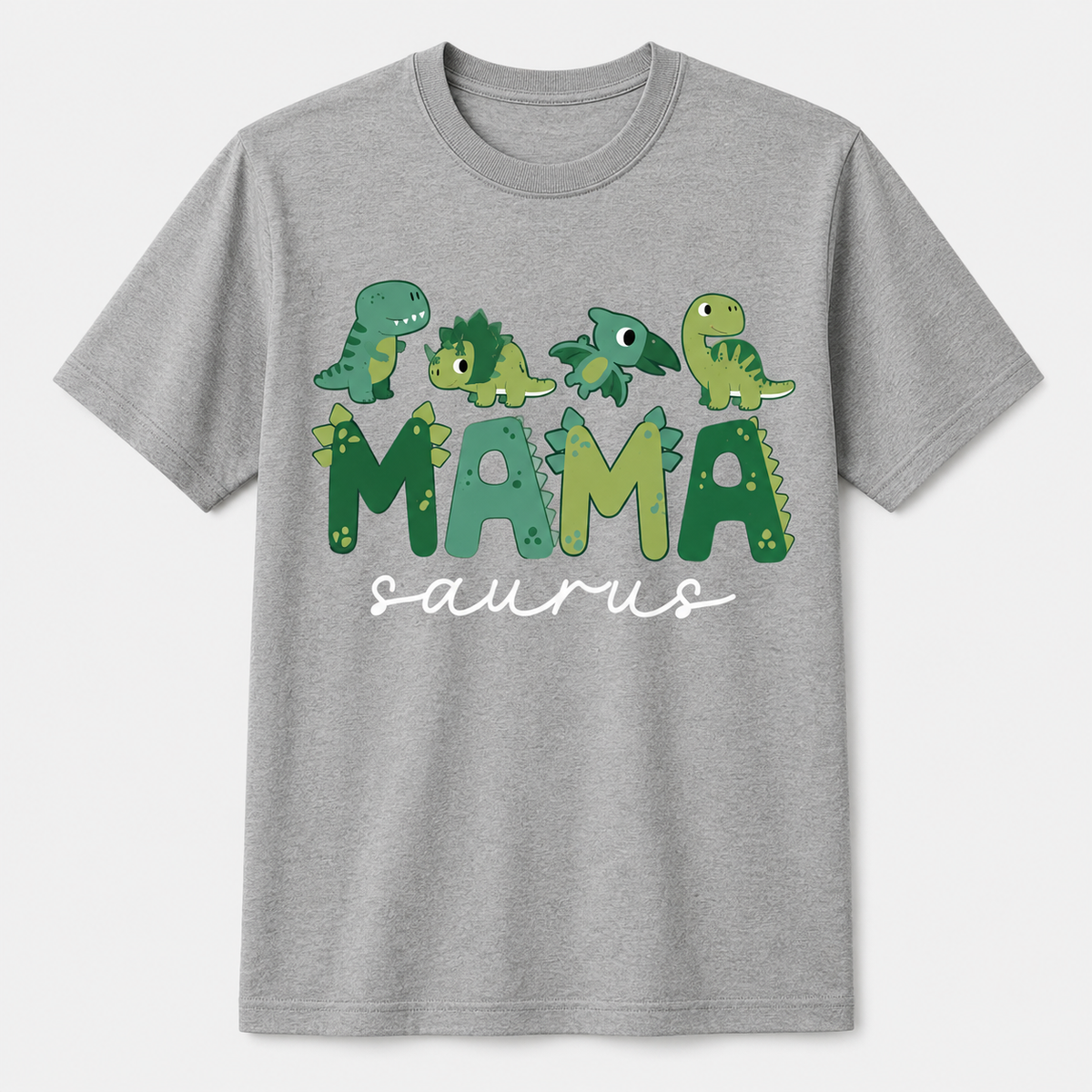 Mamasaurus Funny Mom Dinosaur Family Birthday T-Shirt