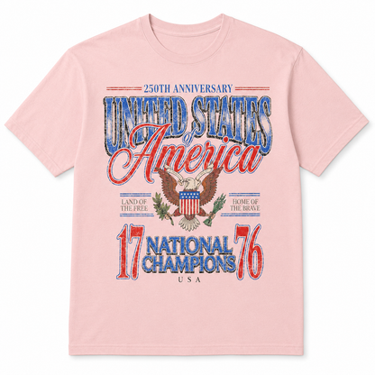 July 4th 1776 National Champions Funny Shirt