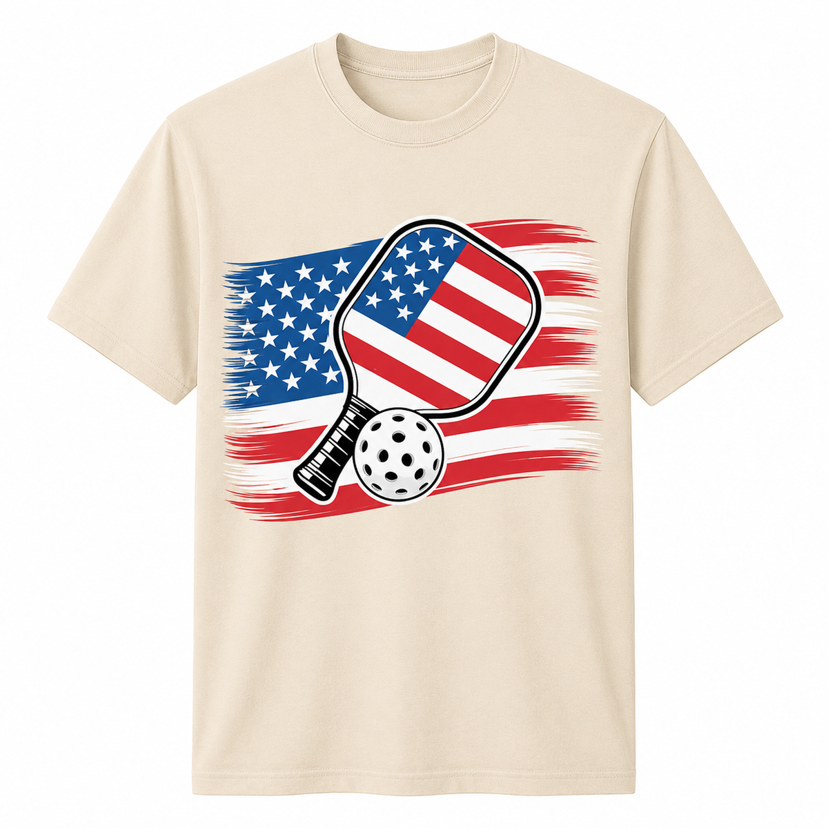 Pickleball American Flag 4th of July Shirt