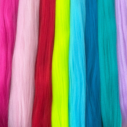 Synthetic Braiding Ponytail Hair Extension 28 Inch Colorful DIY