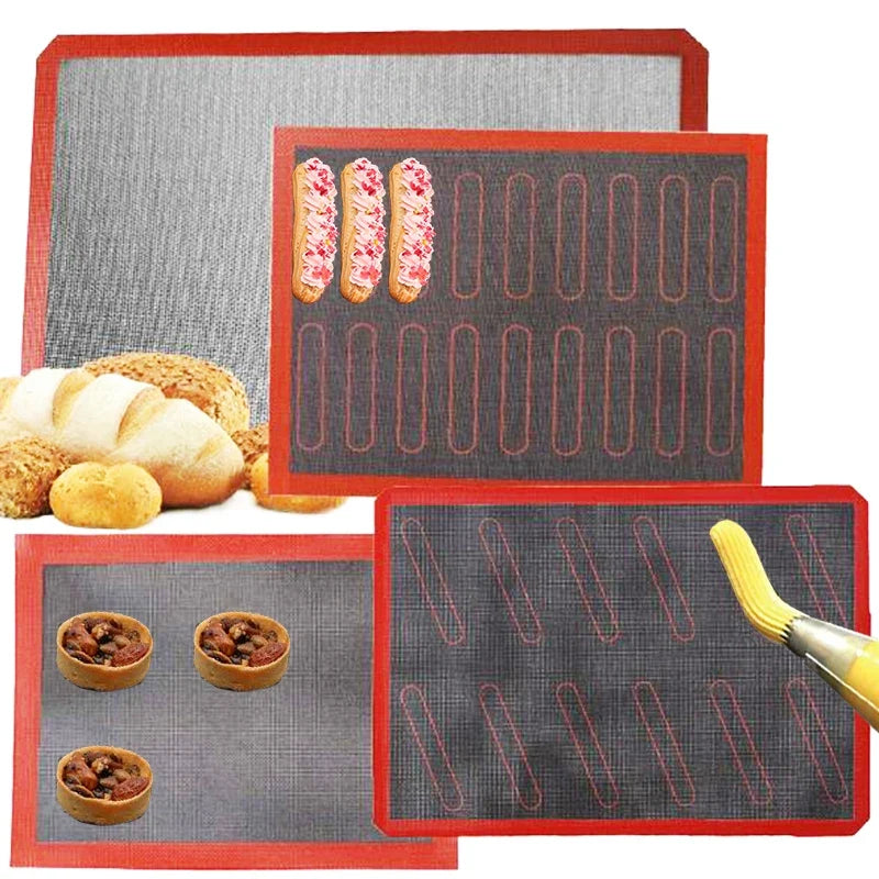 Perforated Silicone Baking Mat – Non-Stick Oven Liner for Cookies & Macarons