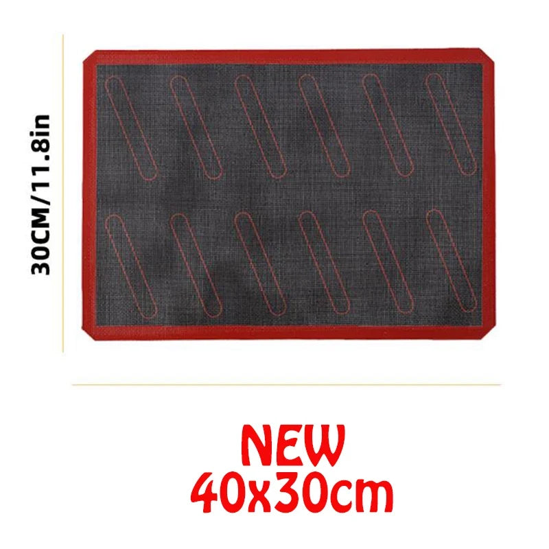 Perforated Silicone Baking Mat – Non-Stick Oven Liner for Cookies & Macarons