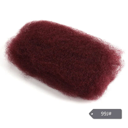 Afro Kinky Bulk Human Hair for Braiding Twists & Dreadlocks