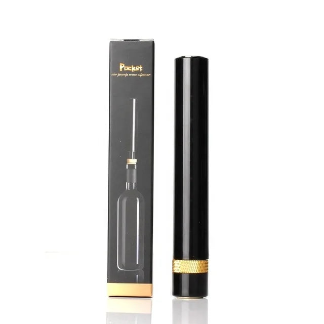 Air Pump Wine Opener – Stainless Steel Needle Corkscrew