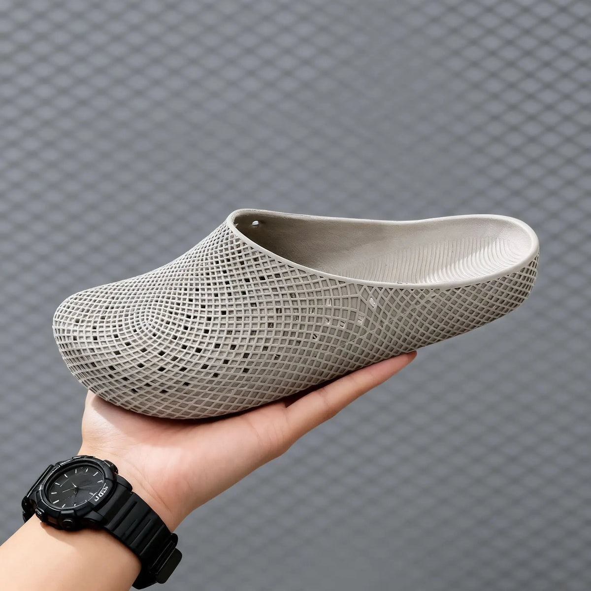 Breathable Mesh Clog Shoes for Men – Slip-On Work & Garden Clogs