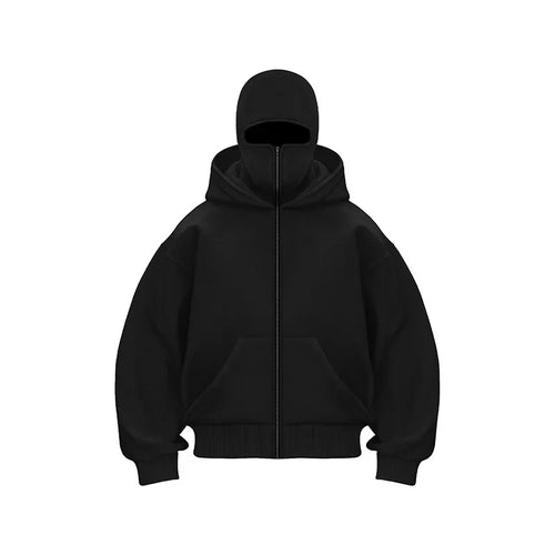 Labrador Graphic Double Layer Hoodie Goth Sweatshirt