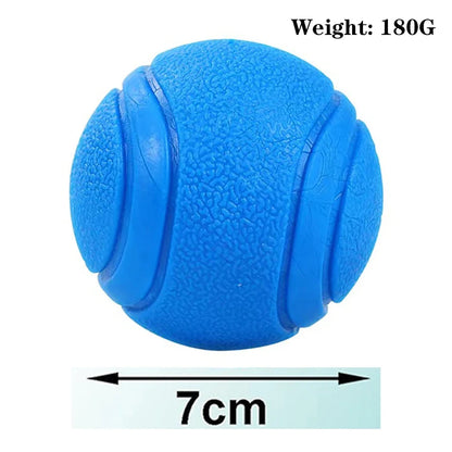 Rubber Dog Ball Bite-Resistant Fetch & Training Toy