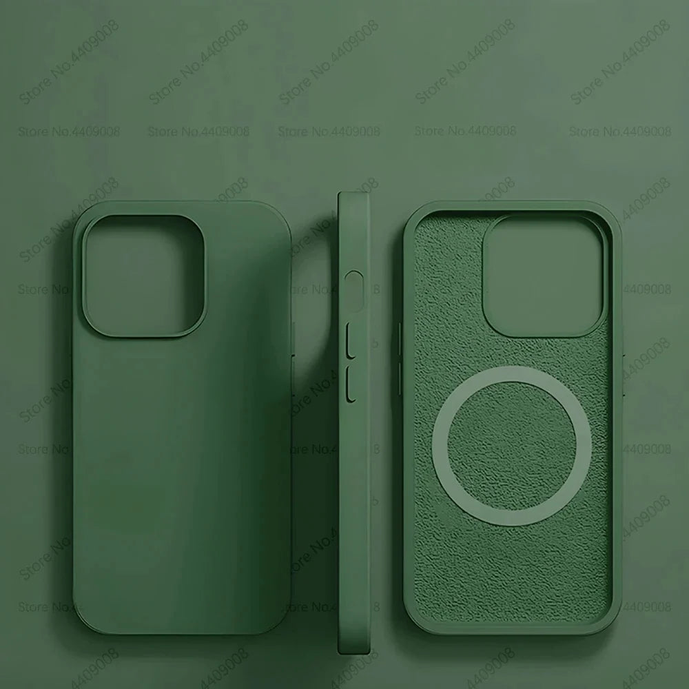 Liquid Silicone MagSafe iPhone Case – iPhone 11 to 15 Series