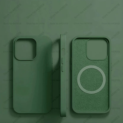 Liquid Silicone MagSafe iPhone Case – iPhone 11 to 15 Series