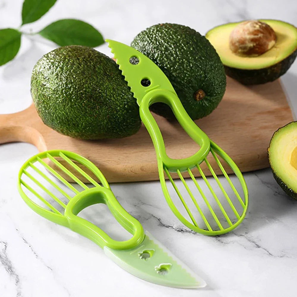 3-in-1 Avocado Slicer, Pitter & Peeler Tool