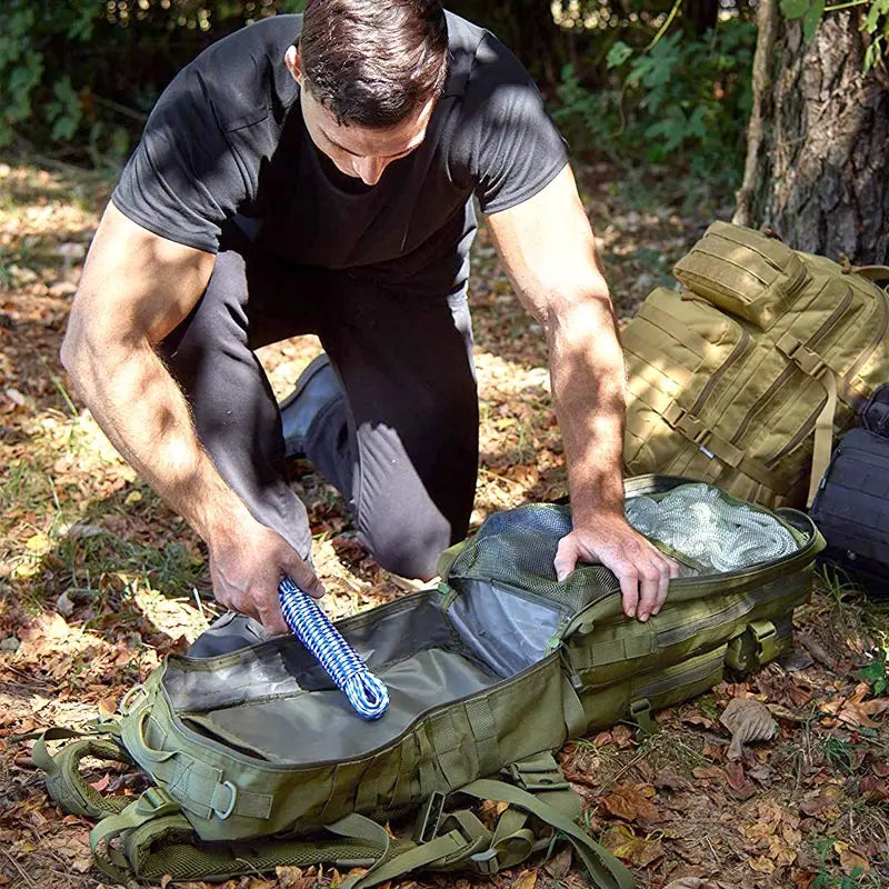 50L Tactical Backpack – Waterproof Military Rucksack for Men