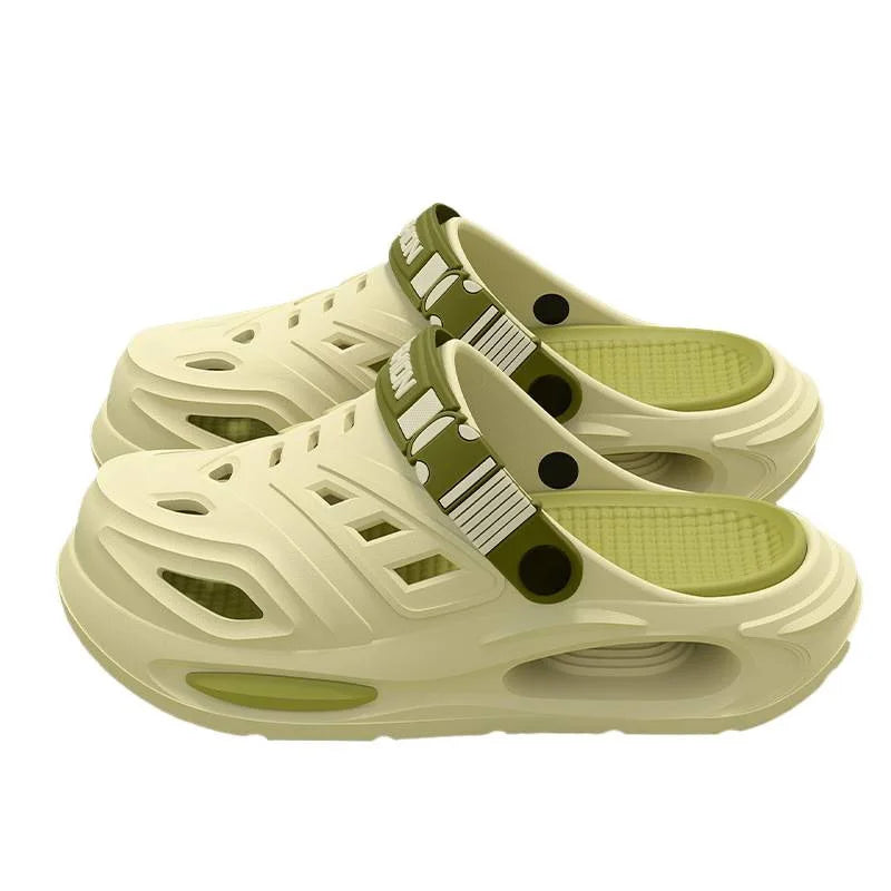 Men's Platform Clog Sandals Arch Support Non-Slip Thick Sole