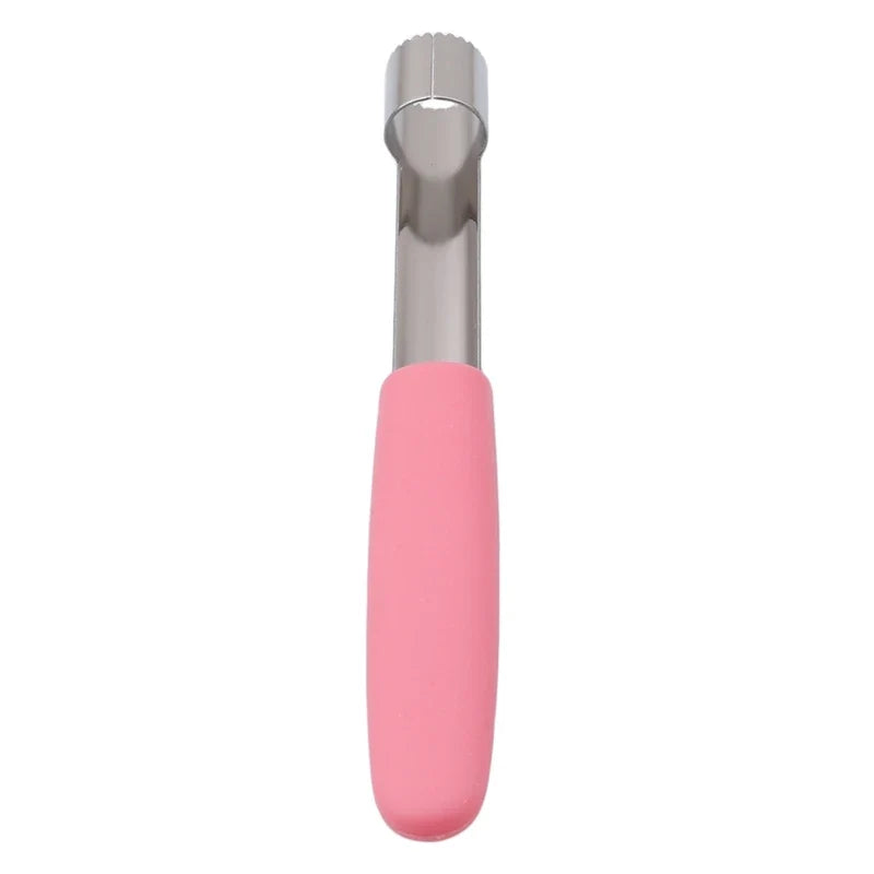Apple Corer & Fruit Pit Remover – Stainless Steel Twist Corer