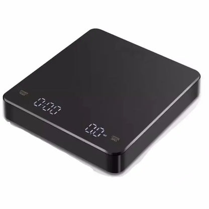 Digital Coffee Scale with Timer – USB Rechargeable, 0.1g Accuracy