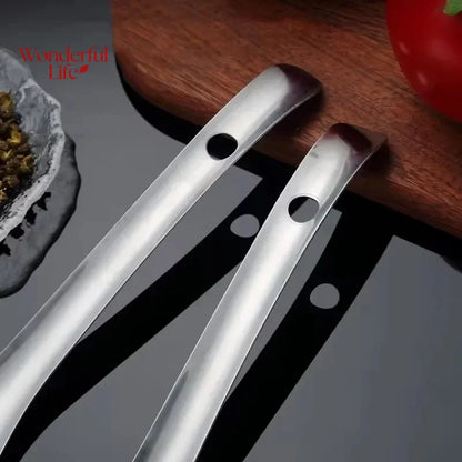 Stainless Steel Skimmer Spoon – Perforated Strainer Ladle