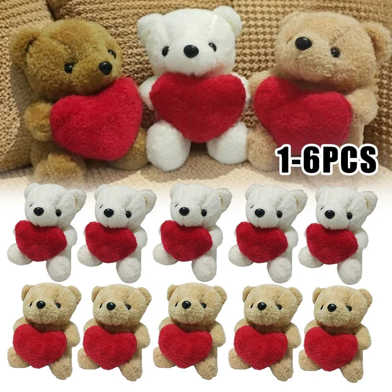 Heart Teddy Bear Plush Stuffed Animal – Valentine's & Christmas Gift