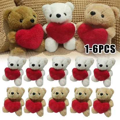 Heart Teddy Bear Plush Stuffed Animal – Valentine's & Christmas Gift