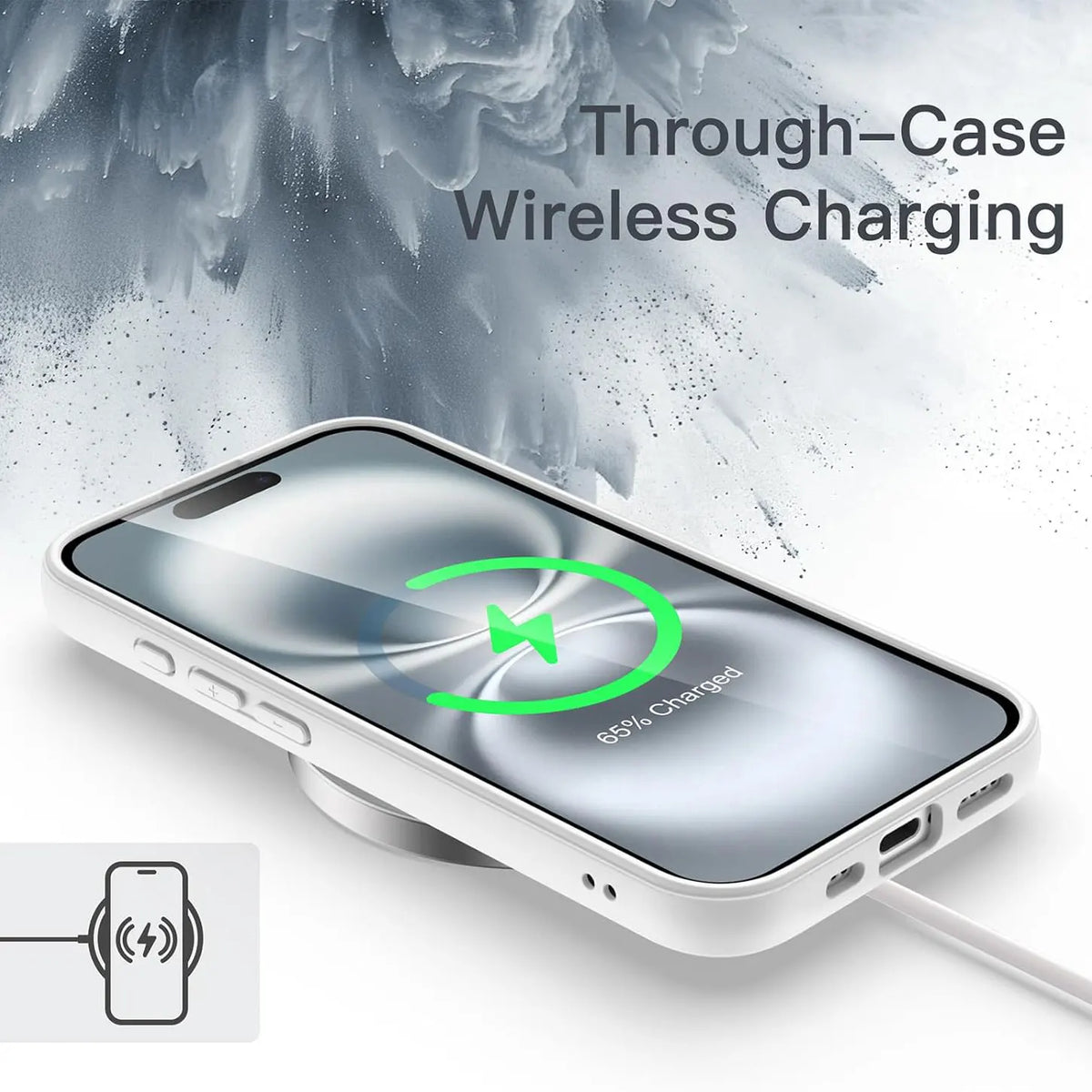 Clear iPhone Case with Soft Bumper Frame – Shockproof, iPhone X to 16