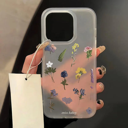 iPhone Case Transparent Matte Shockproof Cover for iPhone 11–18 Pro Max
