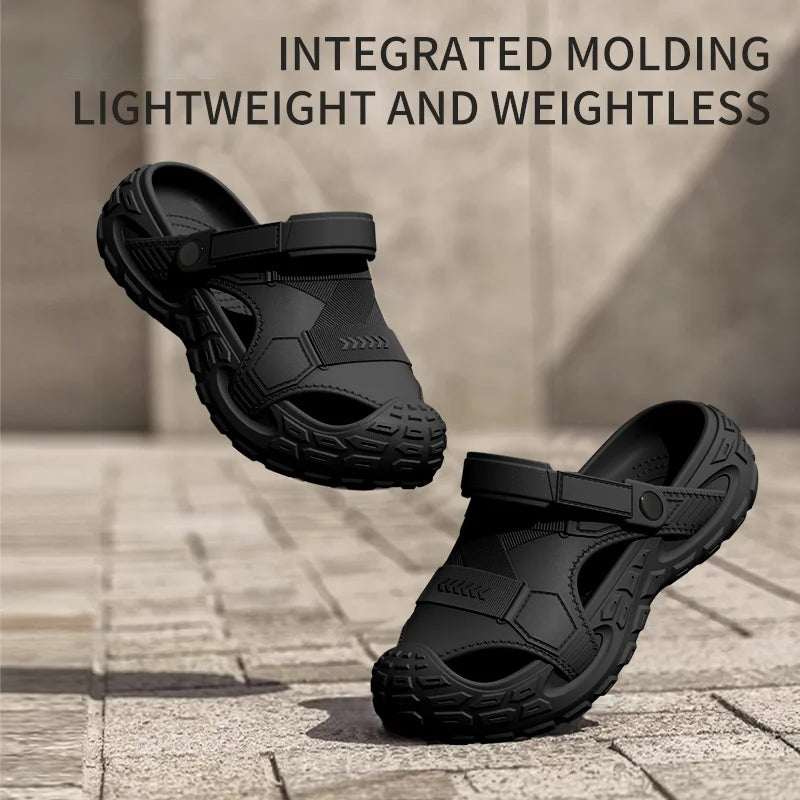 Men's Outdoor Clogs Lightweight Breathable Anti-Slip Summer Sandals