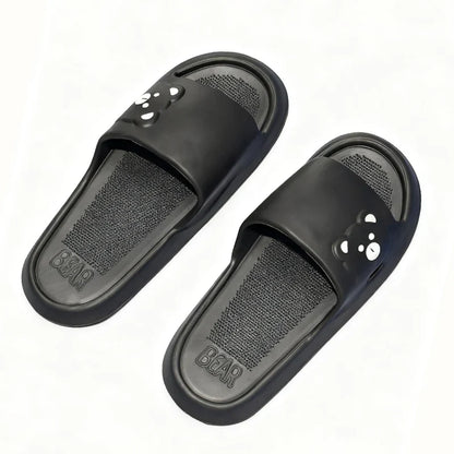 Cartoon Bear Indoor Slippers Women Soft EVA Home Slides