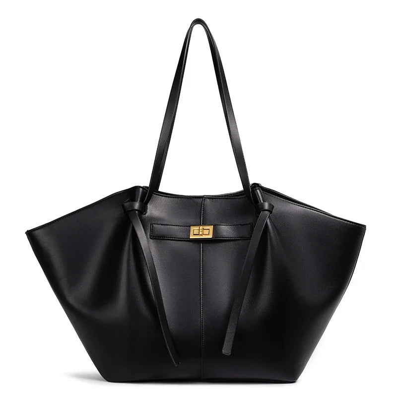 Large Capacity Bat-Wing Shoulder Bag for Women