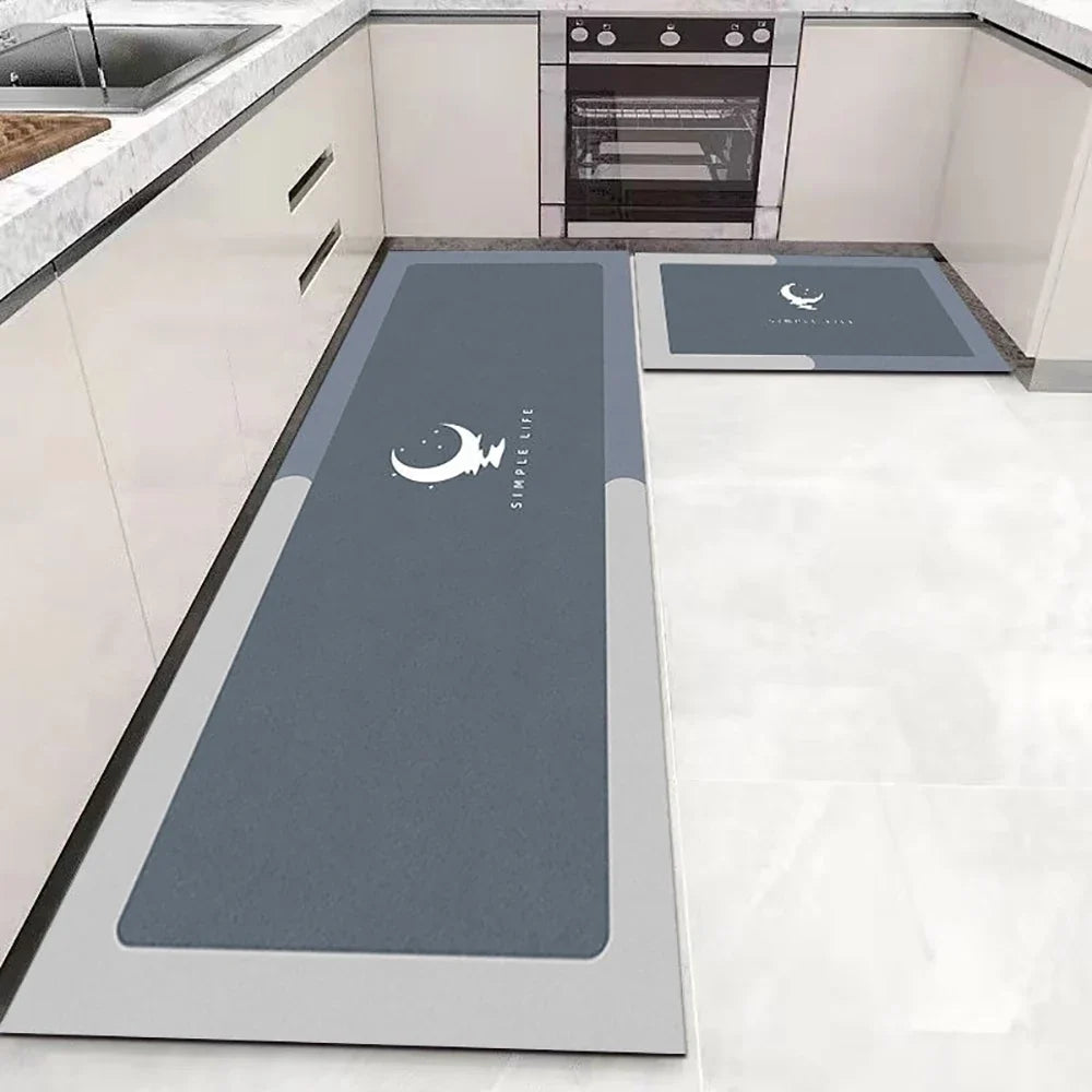 Non-Slip Kitchen Floor Mat – Soft Washable Rug for Kitchen, Bedroom & Hallway