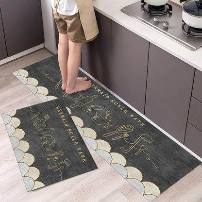 Non-Slip Kitchen Floor Mat – Soft Washable Rug for Kitchen, Bedroom & Hallway