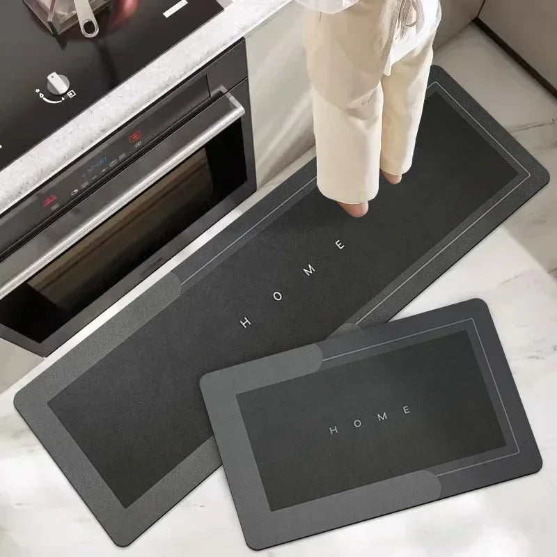 Diatomite Kitchen Floor Mat – Super Absorbent Anti-Slip
