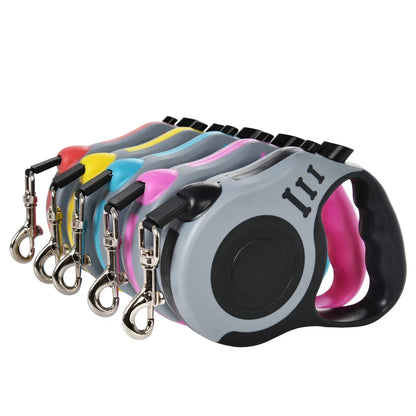Retractable Dog Leash – Durable Nylon Lead for Dogs & Cats