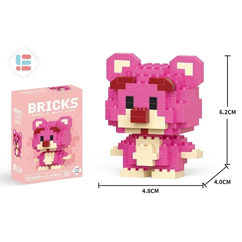 Disney Tsum Tsum Mini Building Blocks – Cartoon Micro Brick Figures
