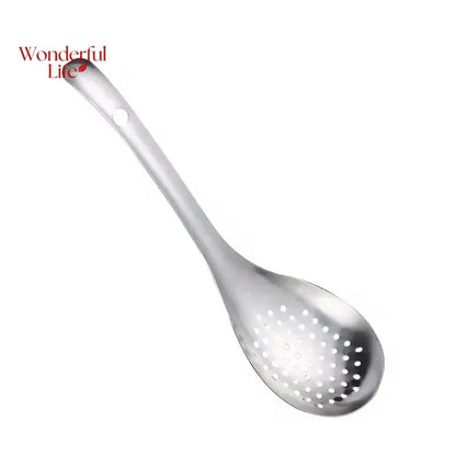 Stainless Steel Skimmer Spoon – Perforated Strainer Ladle